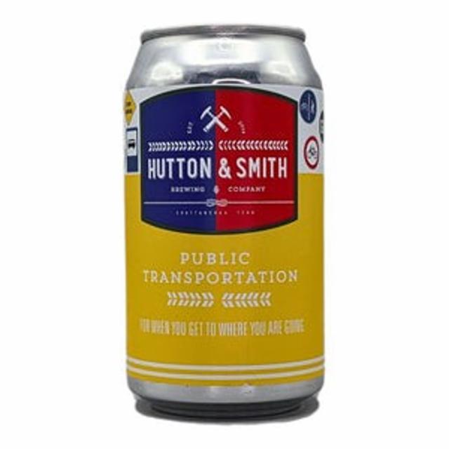 Public Transportation Ale 5.0%, Hutton & Smith Brewing Company, United States