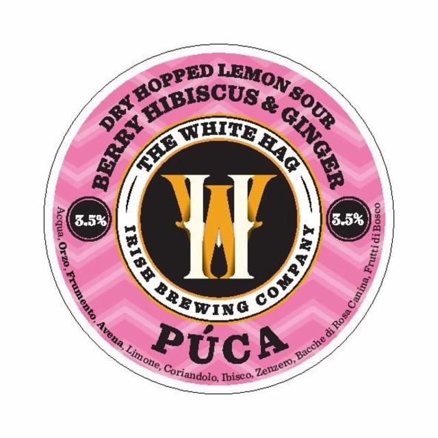 Púca - Berry Hibiscus & Ginger 3.5%, The White Hag Brewing Company, Ireland
