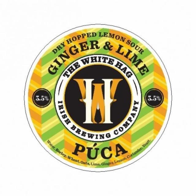 Púca - Ginger & Lime 3.5%, The White Hag Brewing Company, Ireland