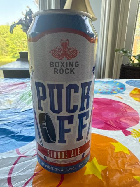 Puck off, Boxing Rock Brewing Company