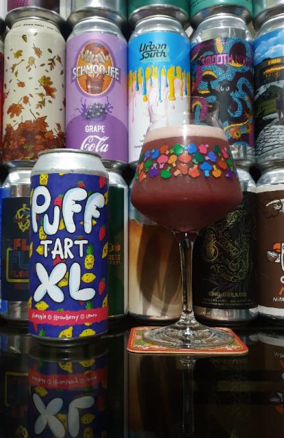 puff tart xl - pineapple, strawberry, lemon 9.8%, The Brewing Projekt, United States