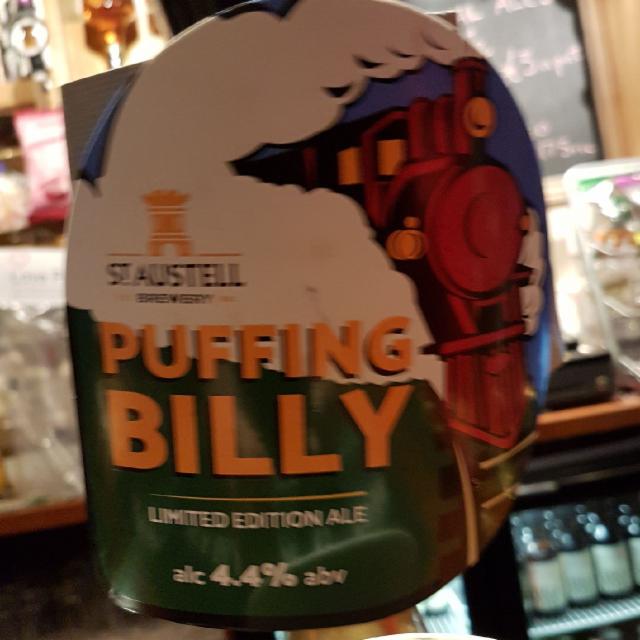 Puffing Billy 4.4%, St Austell Brewery, England
