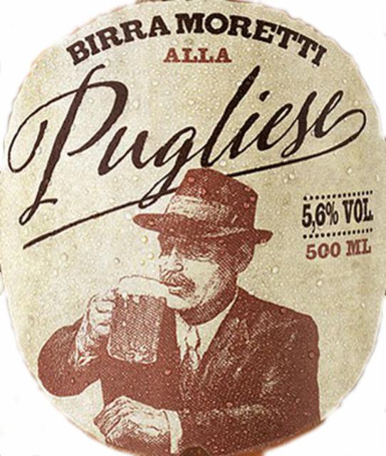 Pugliese 5.6%, Birra Moretti (Heineken), Italy