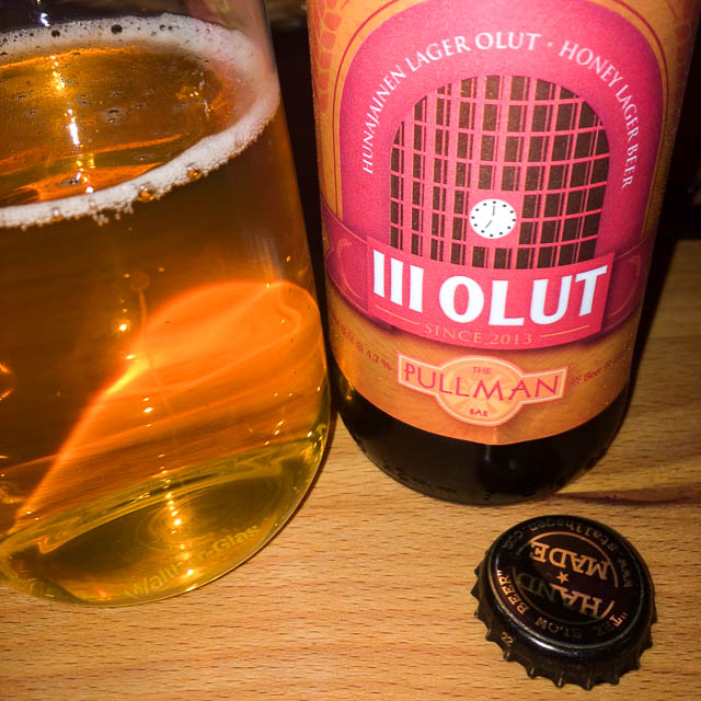 The Pullman Bar Hunajainen Lager Olut, The Pullman Bar