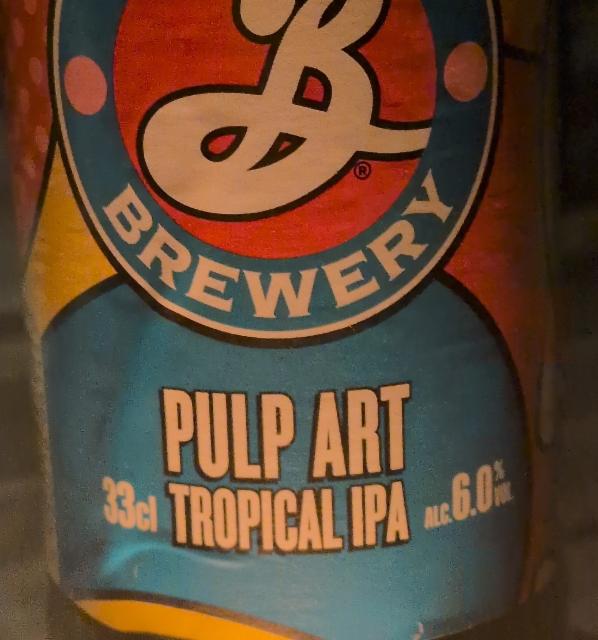 Pulp Art Tropical IPA 6.0%, Brooklyn Brewery, United States
