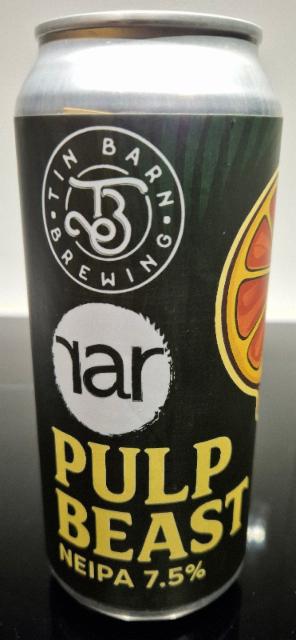 Pulp Beast 7.5%, Tin Barn Brewing, United States
