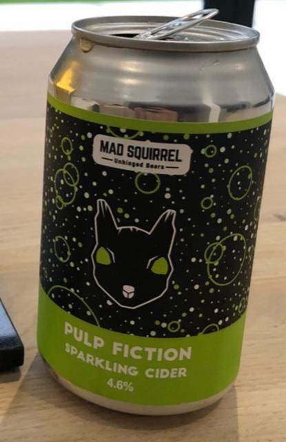 Pulp Fiction 4.6%, Mad Squirrel Brewing, England