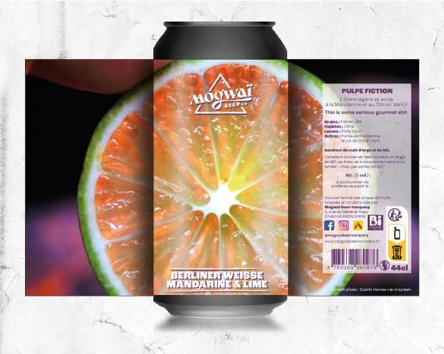 Pulpe Fiction 2.9%, Mogwaï Beer Company, France