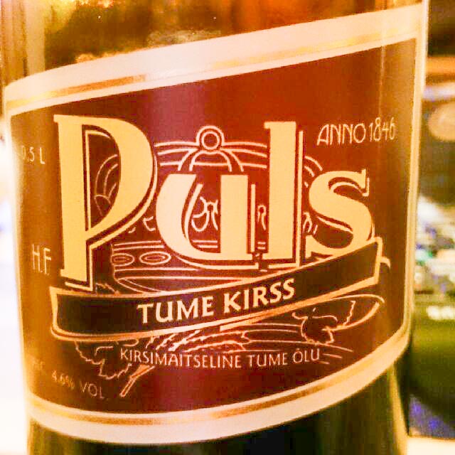Puls Tume Kirss 4.6%, Viru Õlu (Harboe), Estonia