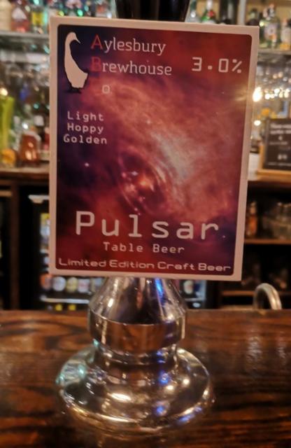Pulsar 3.0%, Aylesbury Brewhouse, England