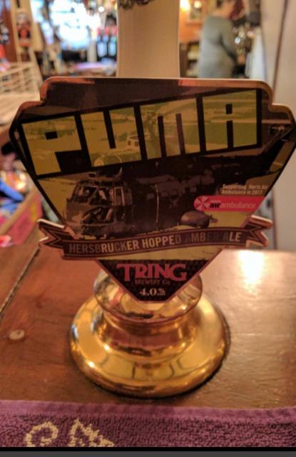 Puma 4.0%, Tring Brewery, England