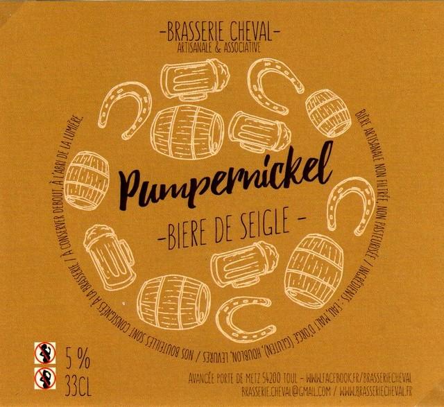 Pumpernickel 5.0%, Brasserie Cheval, France
