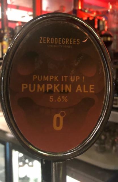 Pumpk It Up! 5.6%, Zerodegrees, England