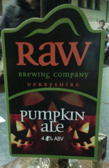 Pumpkin Ale 4.1%, Raw Brewing Company, England