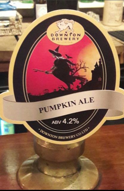 Pumpkin Ale 4.2%, Downton Brewery, England
