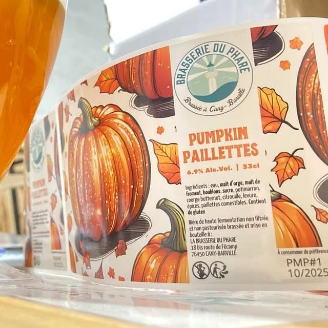 Pumpkin Paillettes 6.9%, Brasserie Du Phare, France