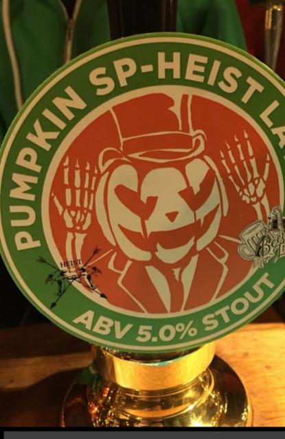 Pumpkin Sp-Heist Latte 5.0%, The Inkspot Brewery, England