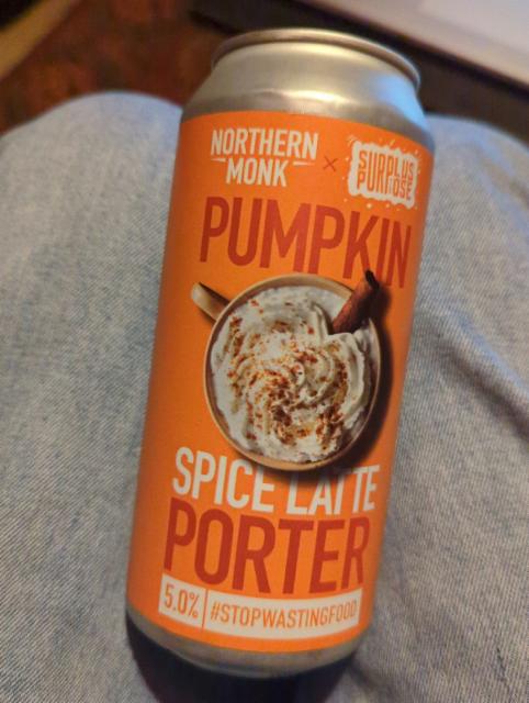 Pumpkin Spice Laced Porter 5.0%, Northern Monk Brew Co., England