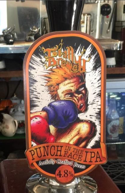 Punch In The Face IPA 4.8%, Totally Brewed Limited, England