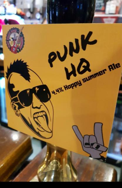 Punk HQ 4.4%, West Coast Rock Brewery, England