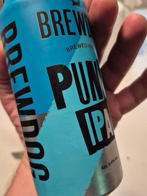 Punk ipa 5.4%, BrewDog, Scotland