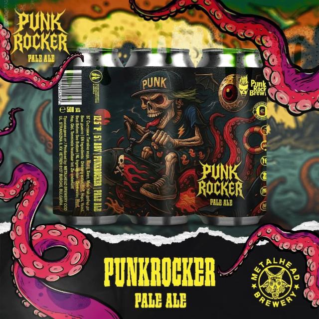 Punk Rocker Pale Ale, Metalhead