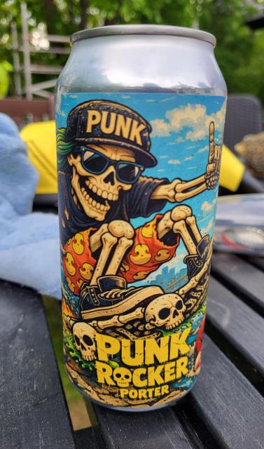 Punk rocker porter 5.0%, Metalhead Brewery OOD, Bulgaria