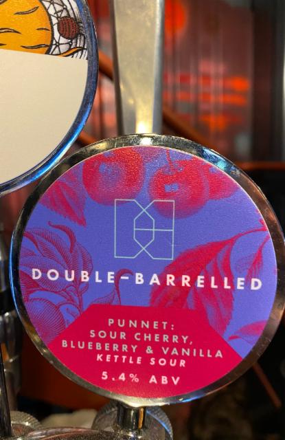 Punnet: Sour Cherry, Blueberry & Vanilla 5.4%, Double-Barrelled, England