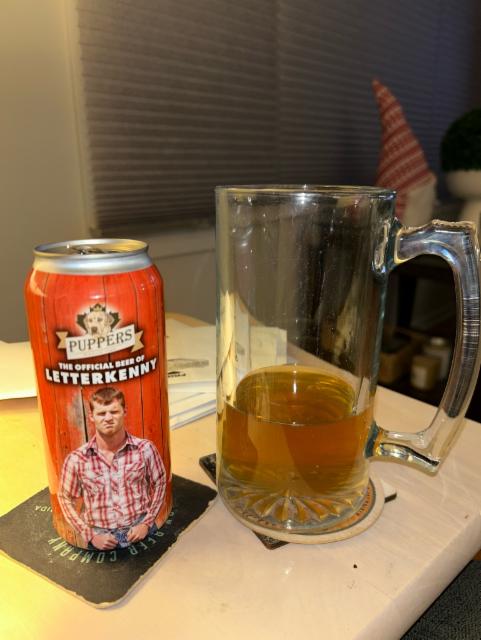 Puppers The Official Beer of Letterkenny, United Craft Inc.