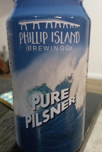 Pure Pilsner 5.0%, Phillip Island Brewing co, Australia