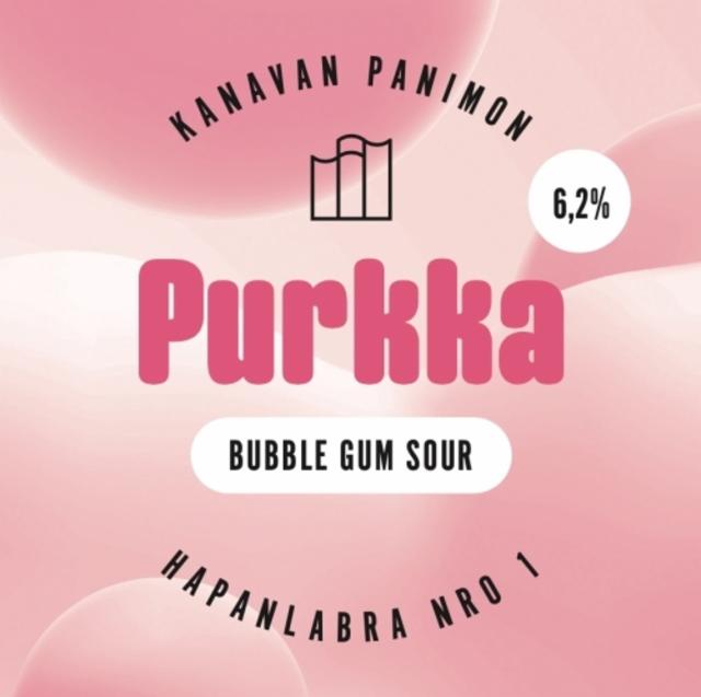 Purkka Bubblegum Sour 6.2%, Kanavan Panimo, Finland