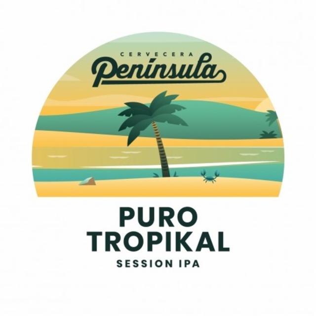 Puro Tropikal 5.0%, Cervecera Península, Spain