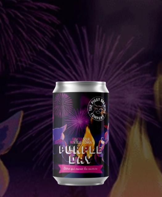 Purple Day 4.4%, The Piggy Brewing Company, France