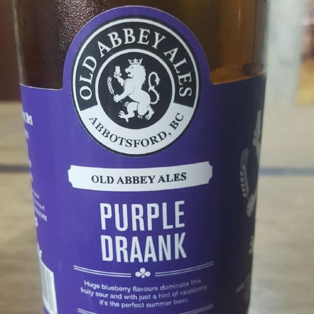 Purple Draank 6.0%, Old Abbey Ales, Canada