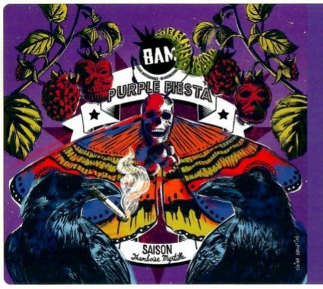 Purple Fiesta 6.0%, BAM - Brasserie Artisanale De Marsac, France