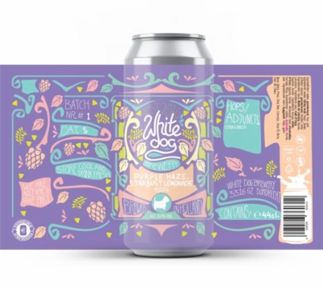 Purple Hazy Starburst Lemonade 8.4%, White Dog Brewery, Netherlands