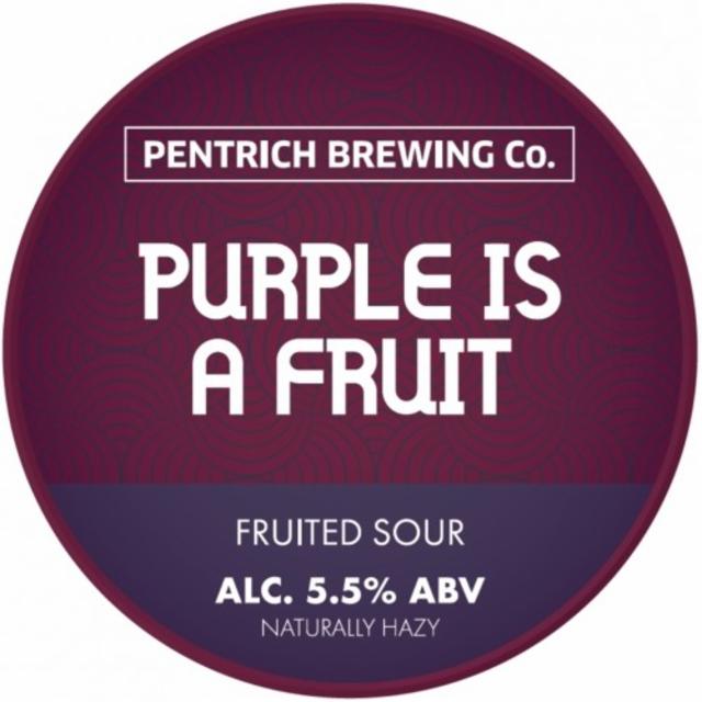 Purple Is A Fruit 5.5%, Pentrich Brewing, England