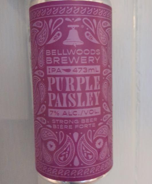 Purple Paisley 7.0%, Bellwoods Brewery, Canada