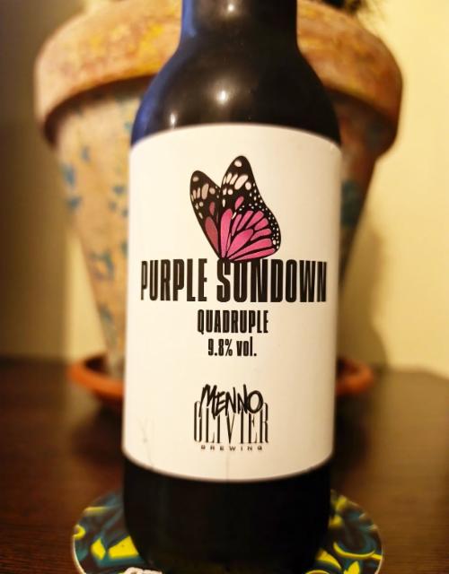 purple sundown 9.8%, Menno Olivier Brewing, Spain