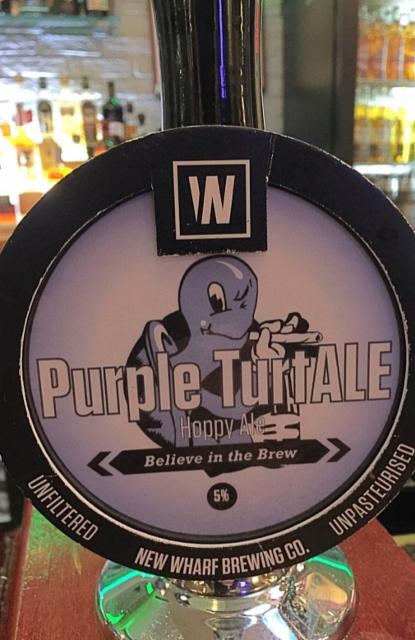 Purple TurtALE 5.0%, NEW WHARF BREWING CO, England