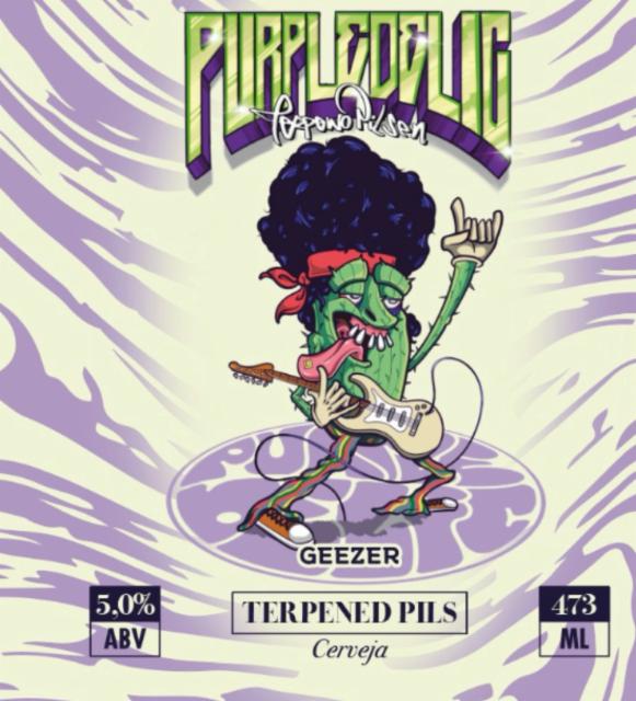 PURPLEDELIC 5.0%, Geezer Cervejaria, Brazil