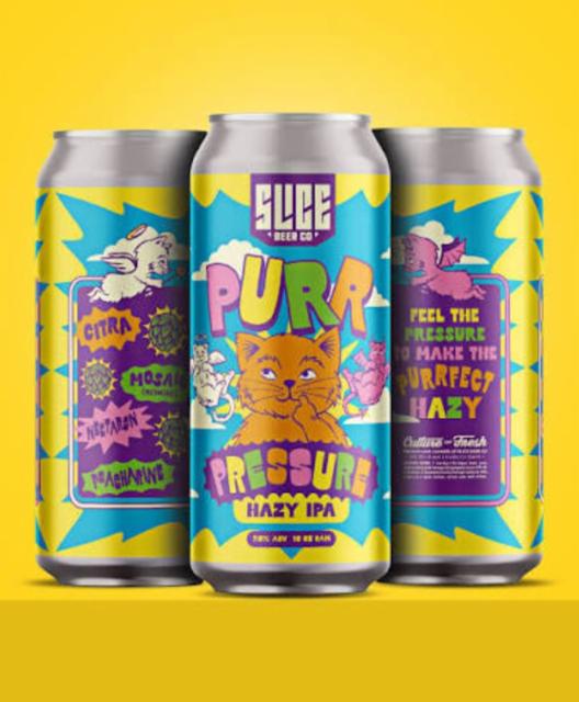 purr pressure 7.0%, Slice Beer Company, United States