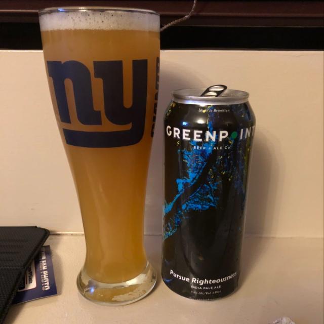 Pursue Righteousness 7.3%, Greenpoint Beer and Ale Co (Dirck the Norseman), United States