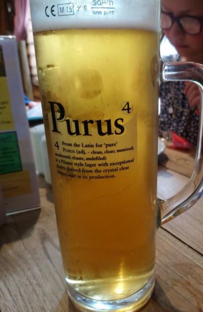 Purus 4.0%, Grainstore Brewery, England