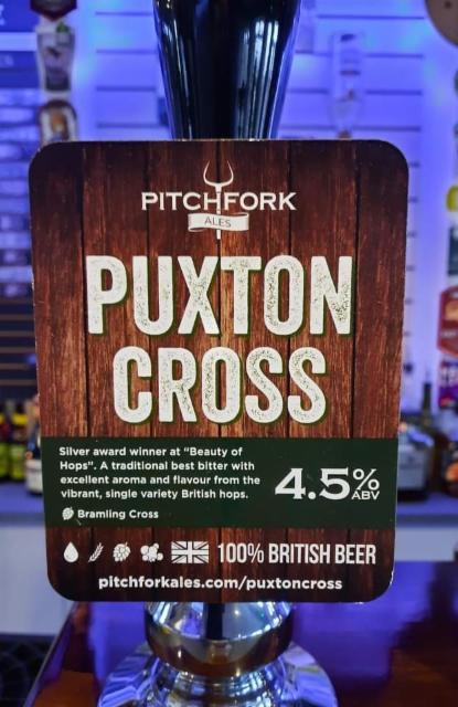 puxton cross 4.5%, Pitchfork Ales, England
