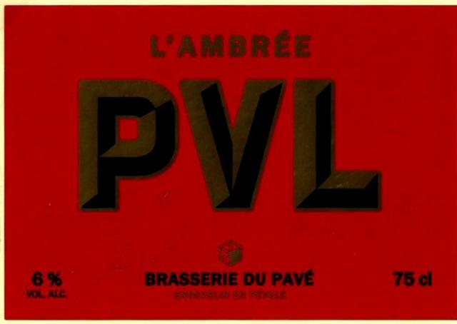 PVL Ambrée 6.0%, PVL - La Brasserie Du Pavé, France