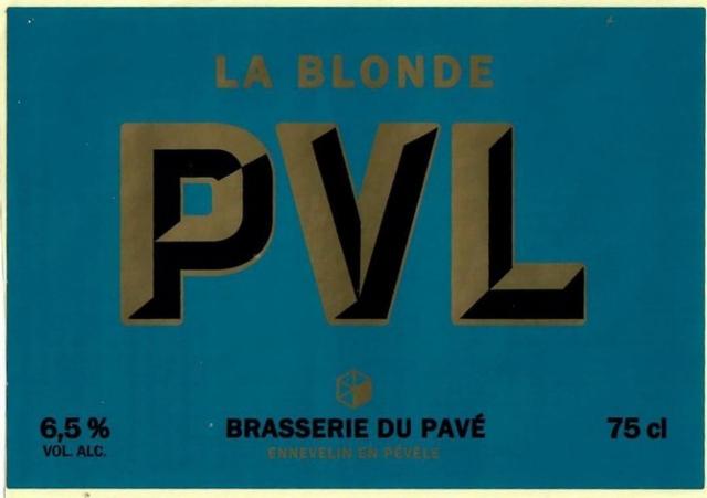 PVL Blonde, PVL - La Brasserie Du Pavé