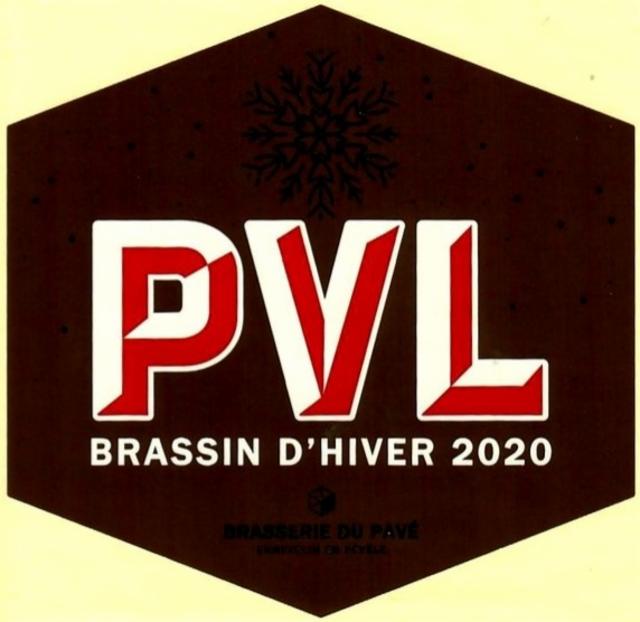 PVL Brassin D'Hiver 2020 7.0%, PVL - La Brasserie Du Pavé, France