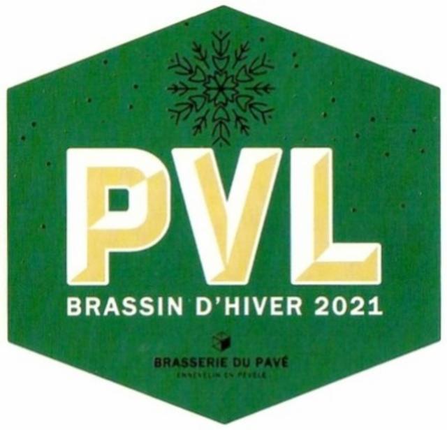 PVL Brassin D'Hiver 2021 6.5%, PVL - La Brasserie Du Pavé, France