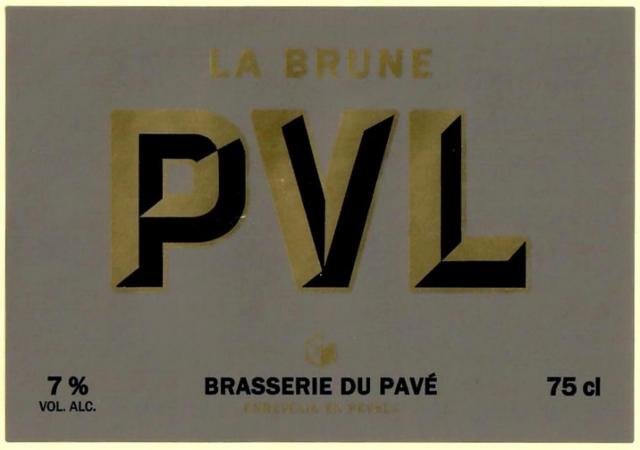 PVL Brune 7.0%, PVL - La Brasserie Du Pavé, France